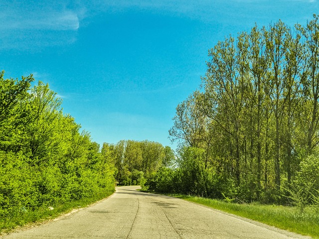 Estrada, Céu, Panorama, Caminho