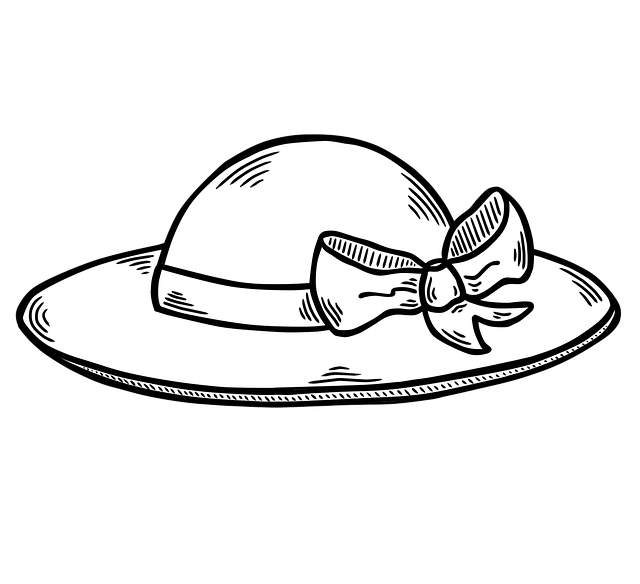 Free sun hat nature wear illustration