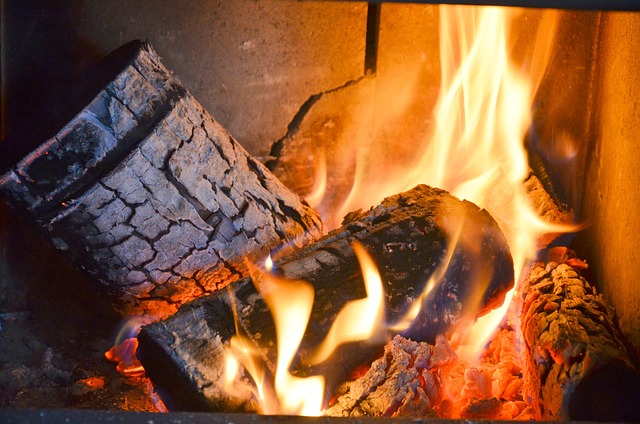 Free Fireplace Fire photo and picture