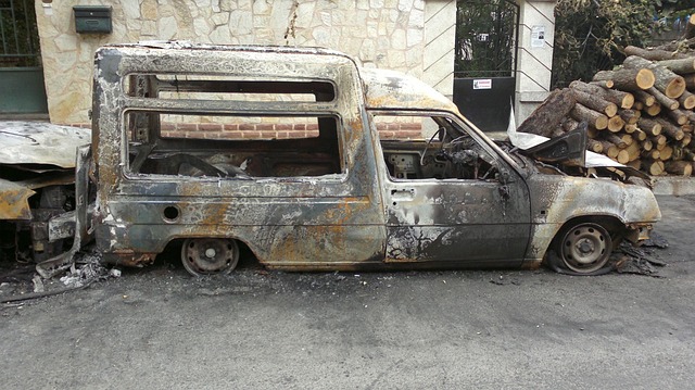 Free Car Fire photo and picture