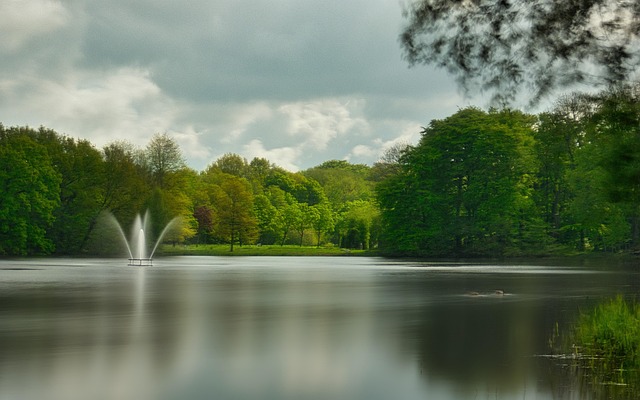 Free Lake Boat Pond photo and picture