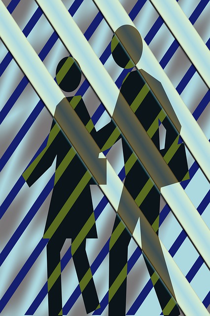 Stel, Silhouet, Wandelen, Verdwijnpunt