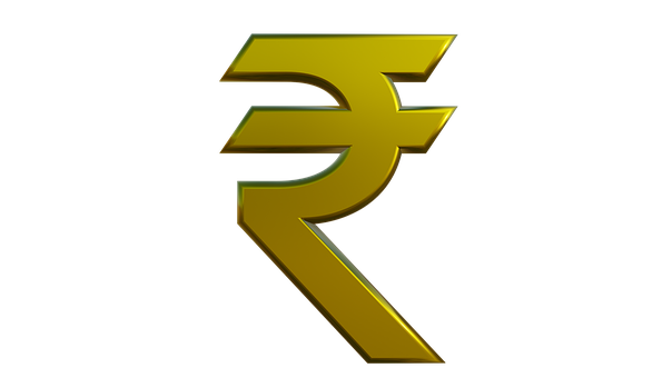 Free Rupee Symbol illustration and picture