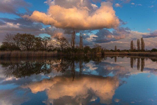 Free Lake Clouds photo and picture