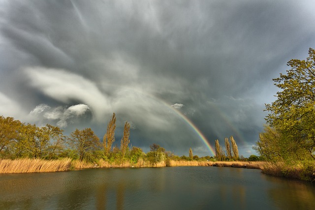 Free Rainbow Rain photo and picture