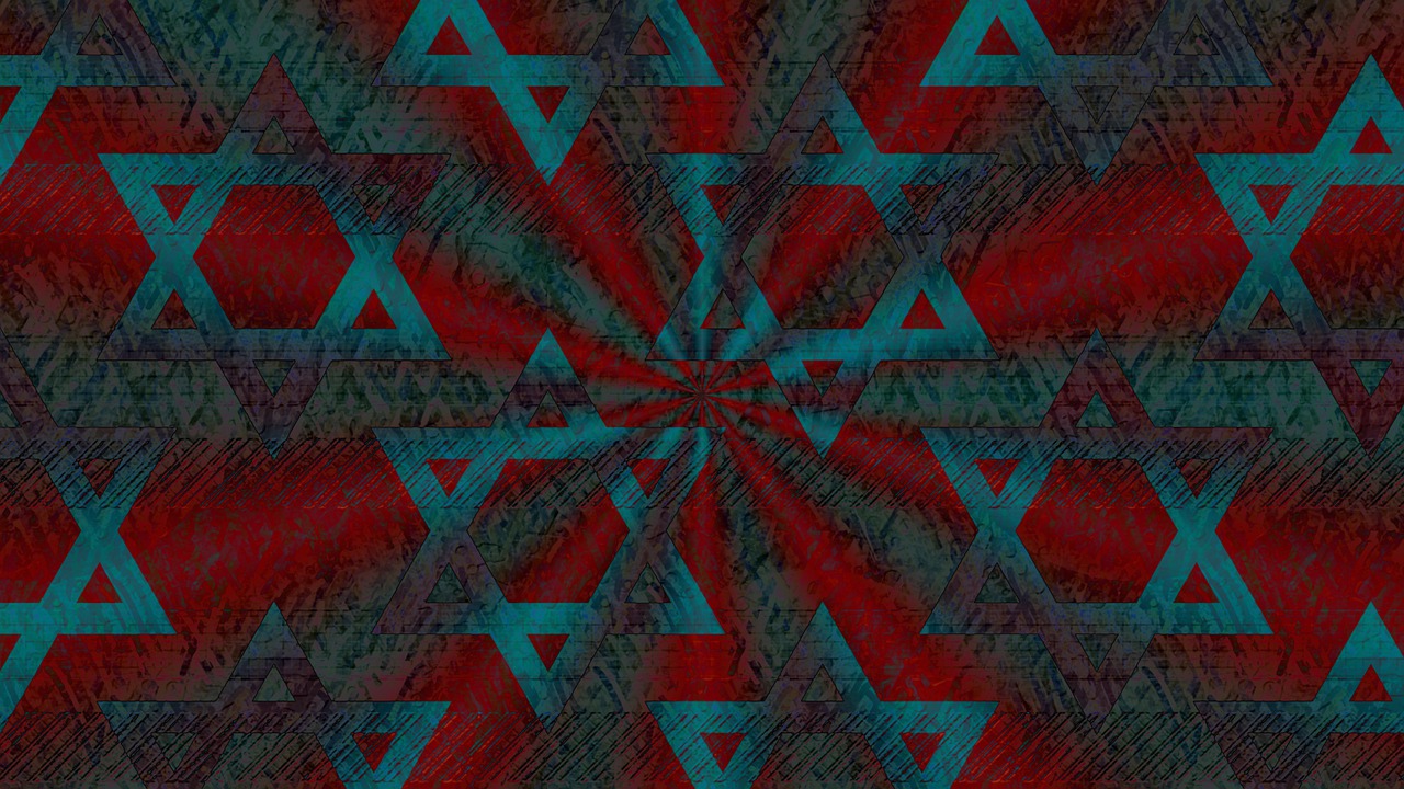 Download Star Of David 3D Wallpapers Magen David Royalty-Free Stock