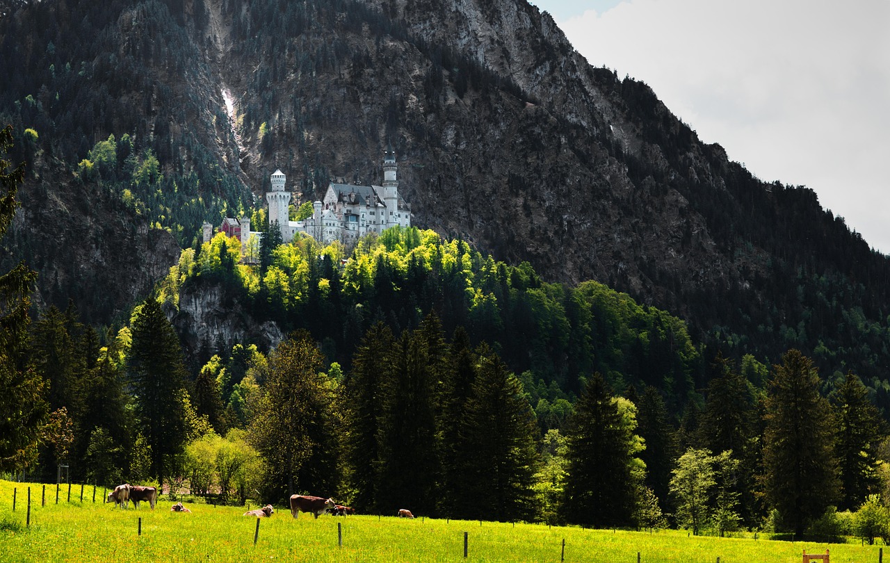 Neuschwanstein Castle - free online jigsaw puzzle photo