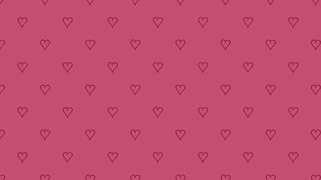 Free heart pattern red illustration