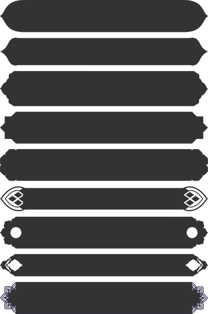 Free Labels Title vector and picture
