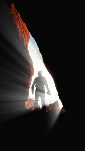 Fotograf, Höhle, Natur, Touristen