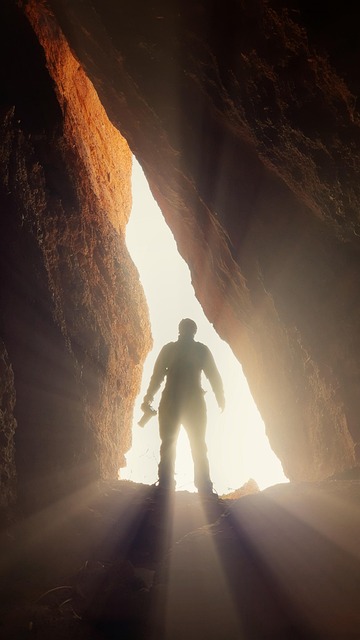 Fotograf, Höhle, Natur, Touristen