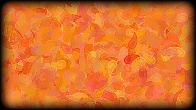Download free HD stock image of Paisley Orange Free paisley orange pattern illustration