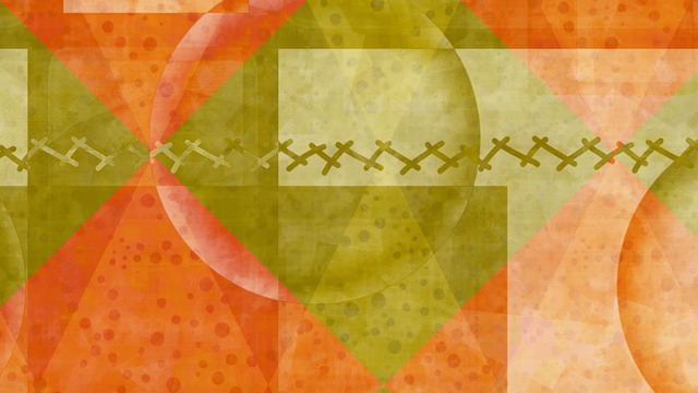 Free orange dots dotted illustration