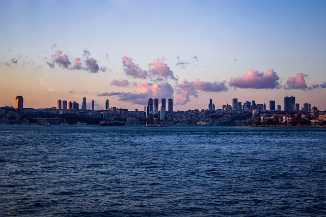 Free Buildings Sunset photo and picture