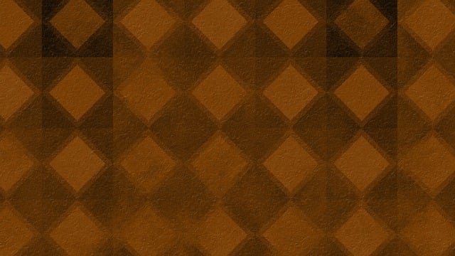 Free brown checkered gingham illustration