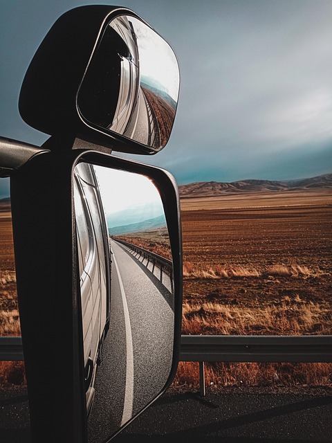 Free Mirror Truck photo and picture