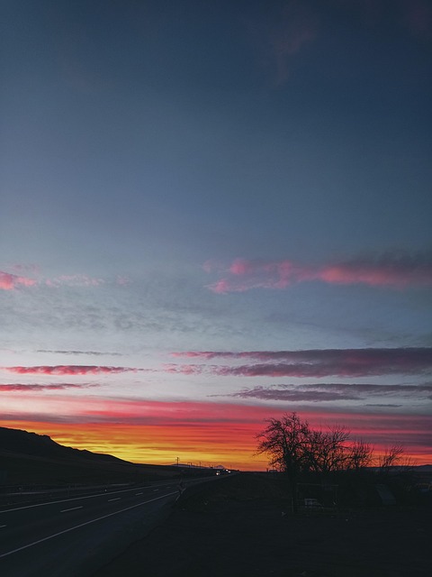 Free Sunset Road photo and picture
