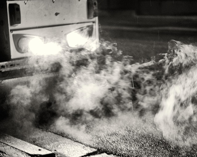 Free Truck Smoke photo and picture