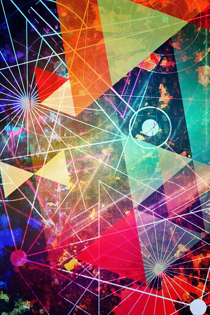 Free Abstract Geometric illustration and picture