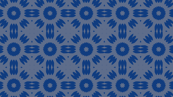 Blau, Symmetrisch, Hintergrund, Muster