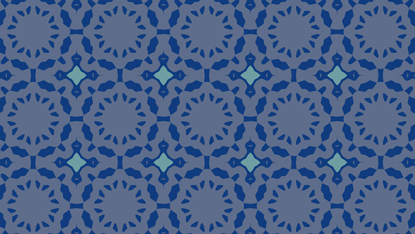 Blau, Symmetrisch, Hintergrund, Muster