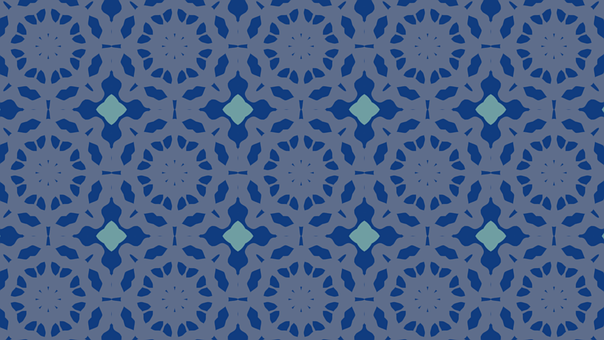 Blau, Symmetrisch, Hintergrund, Muster