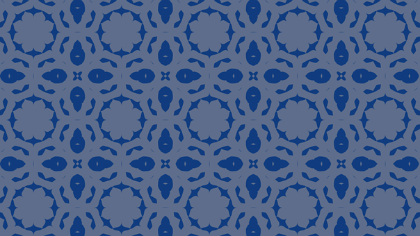 Blau, Symmetrisch, Hintergrund, Muster