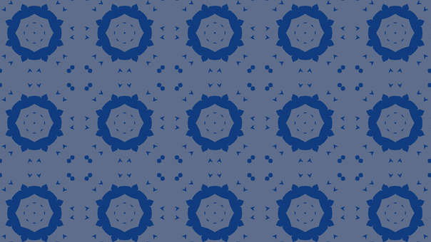 Blau, Symmetrisch, Hintergrund, Muster