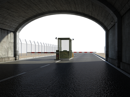 Free Tunnel Road illustration and picture