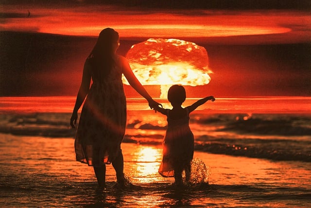 Free bomb explosion nature illustration