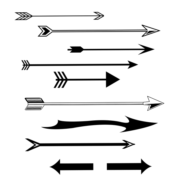 Free shapes elements point illustration