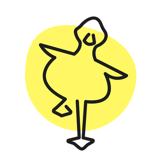 Ente, Vogel, Tanzen, Gelbe Ente, Tier
