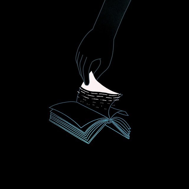 Free book water sinking illustration
