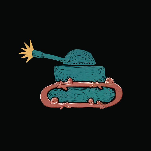 Free tank power tracks illustration