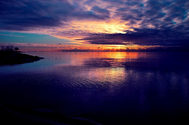 Free Sunrise Sea photo and picture