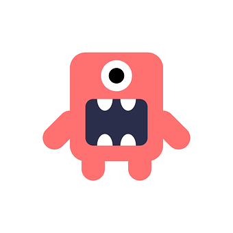 Free Monster Flat illustration and picture