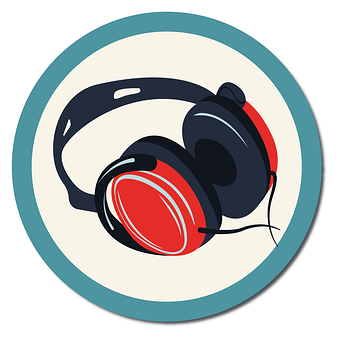Hovedtelefoner, Musik, Lyd, Melodi, Ikon