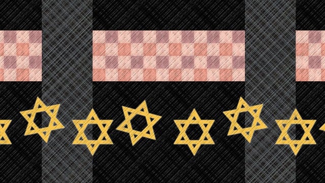 Free star of david abstract pattern illustration