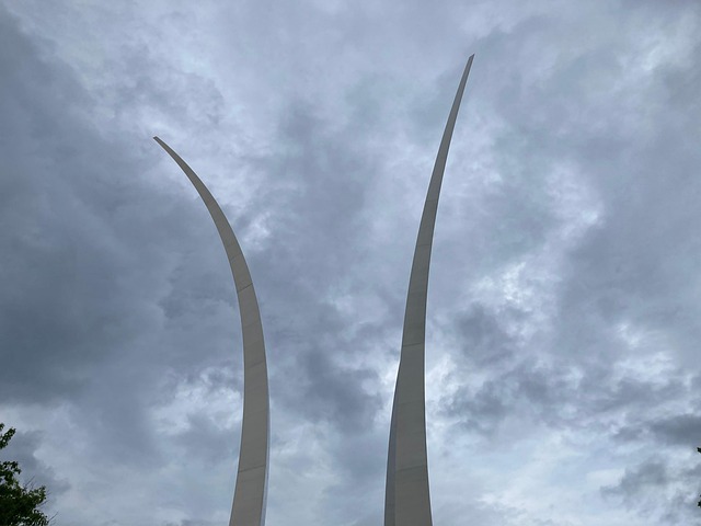 Air Force Memorial, Monumento, Cielo