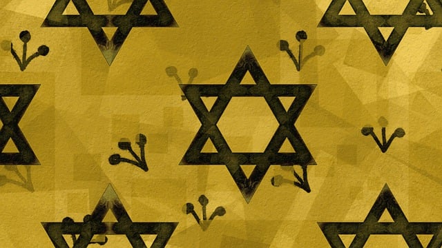 Free star of david hexagram mystic star illustration