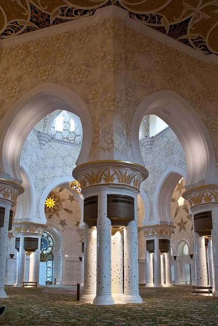 Free Mosque Abu Dhabi photo and picture