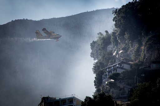 Free Plane Fire illustration and picture