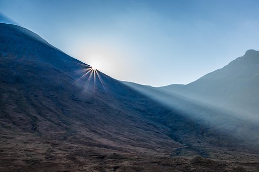 Free Sun Mountains photo and picture