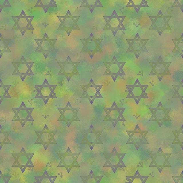 Free stars jewish judaism illustration