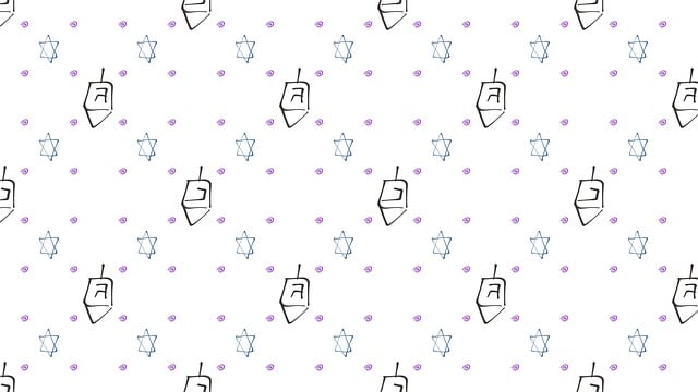Free candles hanukkah the holiday of lights illustration