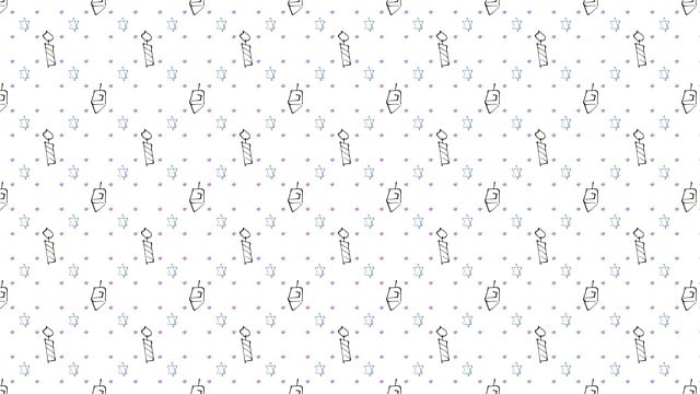Free candles hanukkah the holiday of lights illustration