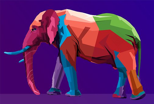 Elefant, Brosmerker, Pachyderm, Natur