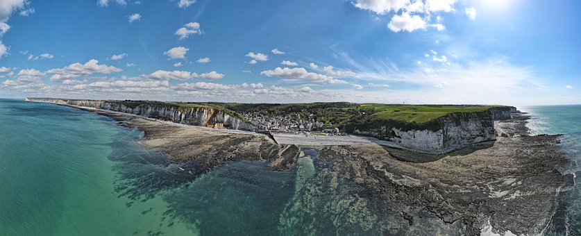 Free Normandy Drone photo and picture