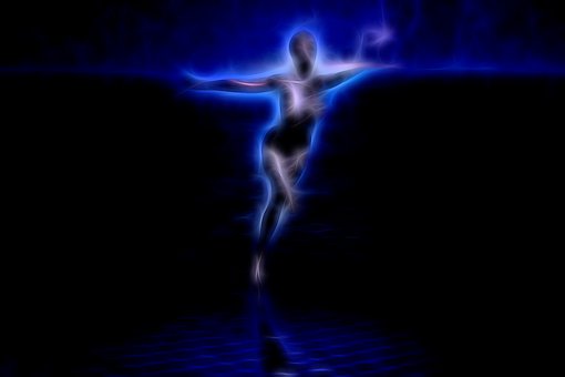 Free Light Woman illustration and picture