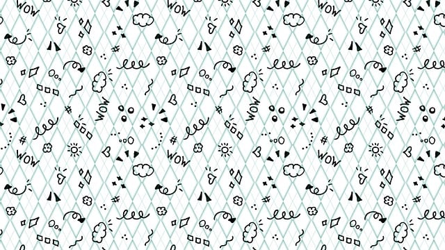 Download free HD stock image of Doodles Rhombus Free doodles rhombus checkered illustration